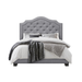 Alayah Tufted Upholstered Low Profile Standard Bed