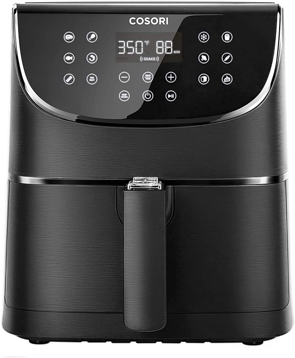 COSORI Air Fryer (100 Recipes Book) 1500W Electric Hot Oven Oilless Cooker, 11 Presets Preheat & Shake Reminder, LED Touch Screen, Nonstick Basket, 3.7 QT, black