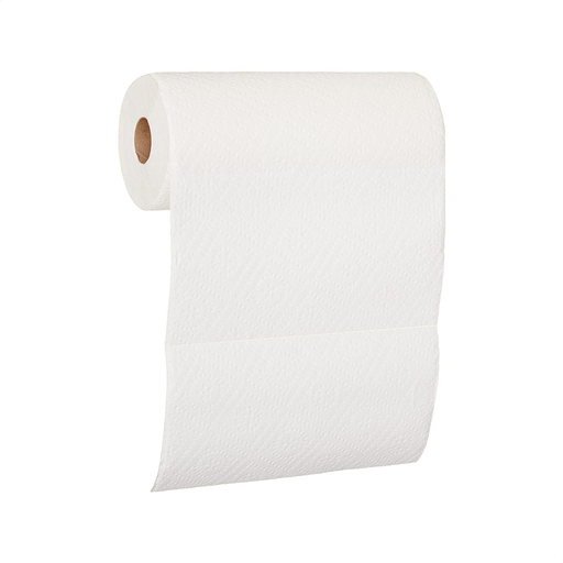 AmazonCommercial Adapt-a-Size Kitchen Paper Towels, 140 Towels per Roll, 12 Rolls