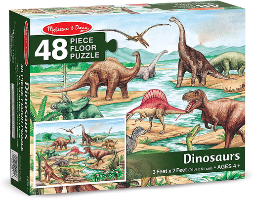Melissa & Doug Dinosaurs Floor Puzzle (48 pc)