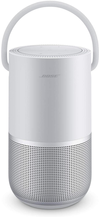 Bose Portable Smart Speaker — Wireless Bluetooth Speaker with Alexa Voice Control Built-In, Silver