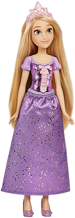 Disney Princess Royal Shimmer Rapunzel Doll, Fashion Doll with Skirt and Accessories, Toy for Kids Ages 3 and Up