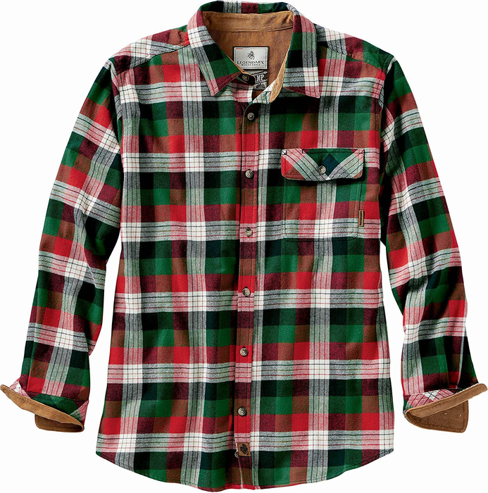 Legendary Whitetails Men's Buck Camp Flannel Shirt