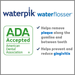 Waterpik Cordless Water Flosser, Battery Operated & Portable for Travel & Home, ADA Accepted Cordless Express, White WF-02