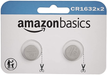 Amazon Basics 2 Pack CR1632 3 Volt Lithium Coin Cell Battery