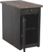 Signature Design by Ashley Tyler Creek Chair Side End Table Grayish Brown/Black