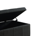 Mariposa Upholstered Flip Top Storage Bench