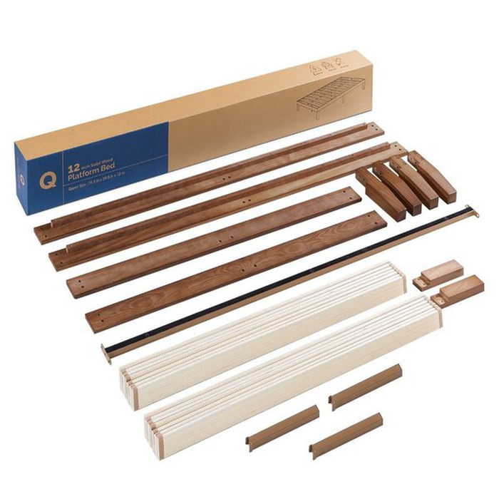 Harlow Solid Wood Platform Bed