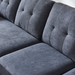 Sylvette 102" Wide Reversible Sofa & Chaise with Ottoman