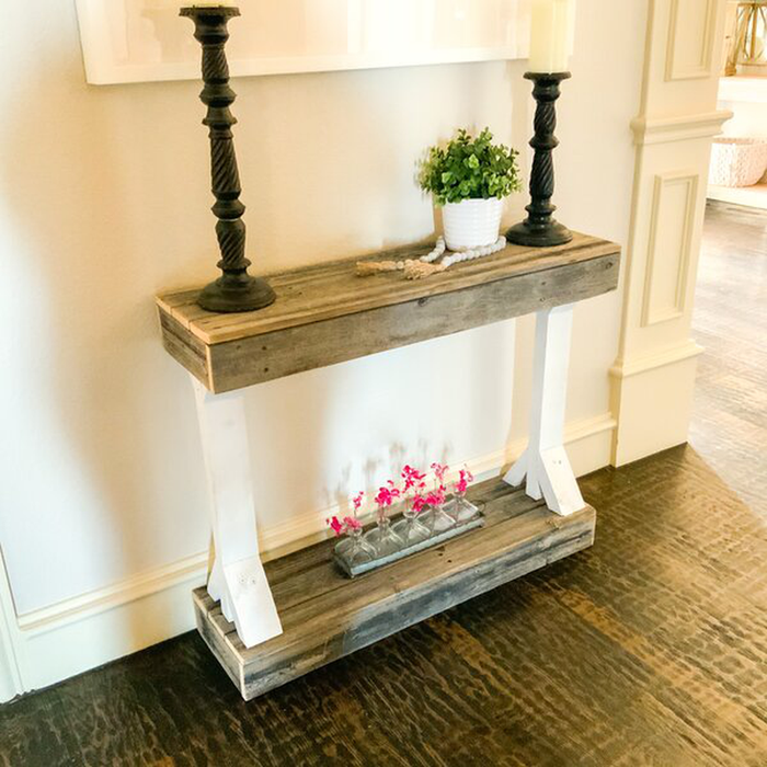 Oleary Solid Wood Console Table