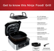 Ninja Foodi AG301 5-in-1 Indoor Electric Countertop Grill with 4-Quart Air Fryer, Roast, Bake, Dehydrate, and Cyclonic Grilling Technology