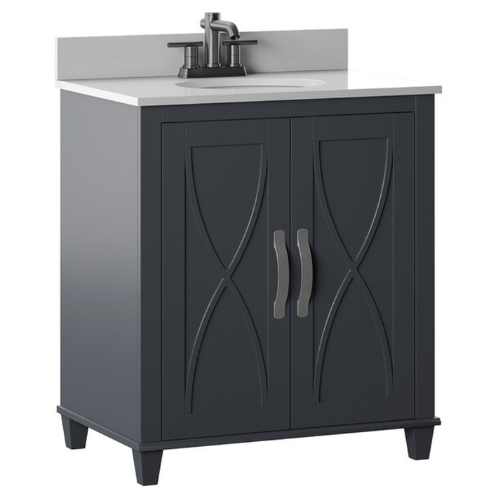 Briana 30" Single Bathroom Vanity Set