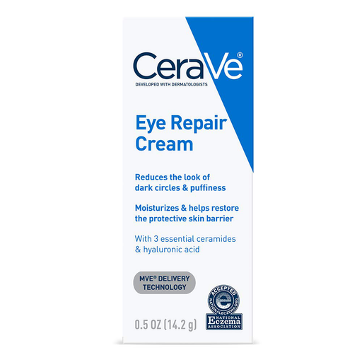 Cerave Eye Repair Cream | Under Eye Cream for Dark Circles and Puffiness | Suitable for Delicate Skin Under Eye Area | 0.5 Ounce