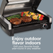 Hamilton Beach Electric Indoor Searing Grill with Viewing Window and Removable Easy-to-Clean Nonstick Plate, 6-Serving, Extra-Large Drip Tray, Stainless Steel (25361)