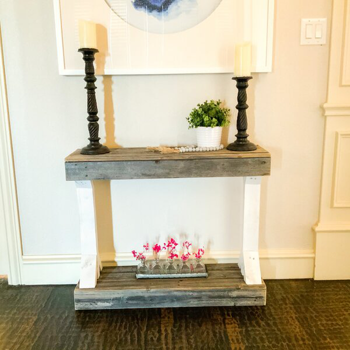 Oleary Solid Wood Console Table