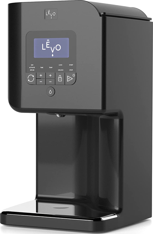 LĒVO II - Herbal Oil and Butter Infusion Machine - Botanical Decarboxylator, Herb Dryer and Oil Infuser - Mess-Free and Easy to Use - WiFi-Enabled via Programmable App (Jet Black)