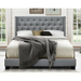 Aadvik Tufted Upholstered Low Profile Standard Bed