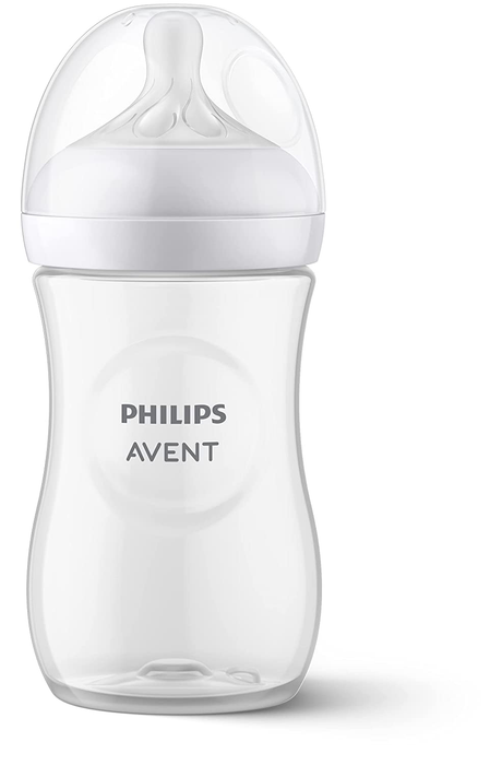 Philips Avent Natural Baby Bottle with Natural Response Nipple, 9oz, 1pk, SCY903/01