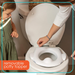 Summer My Size Potty with Transition Ring & Storage, Grey – Realistic Potty Training Toilet – Features Interactive Toilet Handle, Removable Potty Topper and Pot, Wipe Compartment, and Splash Guard