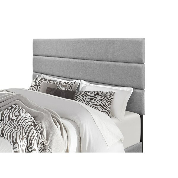 Larocco Upholstered Low Profile Platform Bed