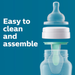 Philips Avent Anti-Colic Baby Bottle with AirFree Vent, 9oz, 1pk, Clear, SCY703/91