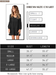 Amoretu Women Summer Tunic Dress V Neck Casual Loose Flowy Swing Shift Dresses