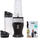 Ninja Personal Blender for Shakes, Smoothies, Food Prep, and Frozen Blending with 700-Watt Base and (2) 16-Ounce Cups with Spout Lids (QB3001SS)