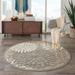 Weon Floral Gray/Beige Indoor / Outdoor Area Rug