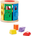 Melissa & Doug Match and Roll Shape Sorter - Classic Wooden Toy