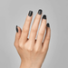 KISS imPRESS Color Press-On Manicure, Gel Nail Kit, PureFit Technology, Short Length, “All Black”, Polish-Free Solid Color Mani, Includes Prep Pad, Mini File, Cuticle Stick, and 30 Fake Nails