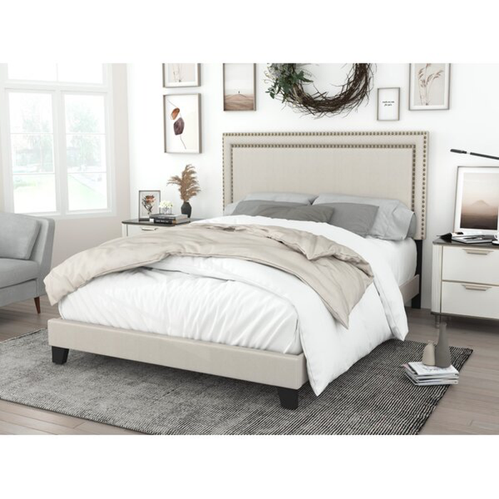 Misael Tufted Low Profile Standard Bed
