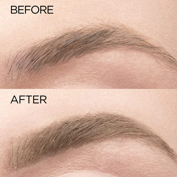 L'Oreal Paris Makeup Brow Stylist Definer Waterproof Eyebrow Pencil UltraFine Mechanical Pencil Draws Tiny Brow Hairs Fills in Sparse Areas Gaps Ounce Count, Ash Brown, 0.003 Fl Oz