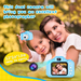 Seckton Upgrade Kids Selfie Camera, Christmas Birthday Gifts for Boys Age 3-9, HD Digital Video Cameras for Toddler, Portable Toy for 3 4 5 6 7 8 Year Old Boy with 32GB SD Card-Blue