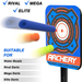 KKONES Electric Scoring Auto Reset Shooting Digital Target for Nerf Guns Shooting Target