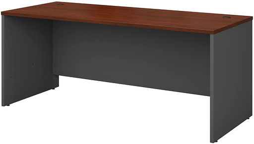 Bush Business Furniture Series C 72W x 30D Office Desk in Hansen Cherry