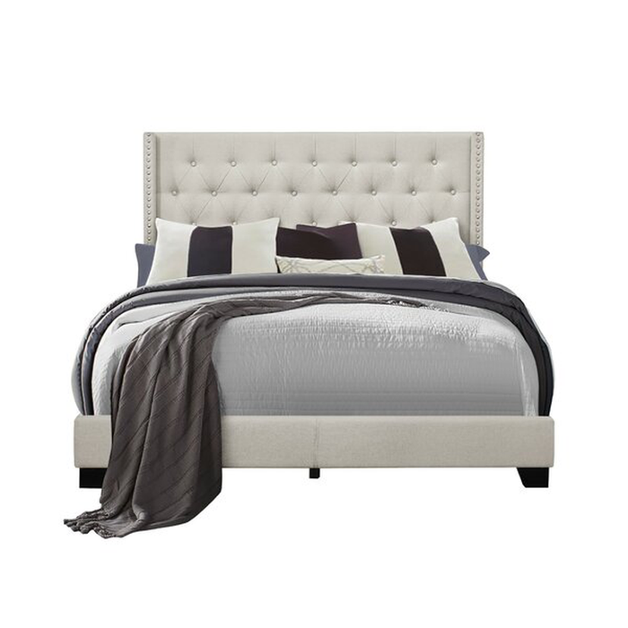 Sanders Upholstered Low Profile Standard Bed