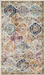 SAFAVIEH Madison Collection MAD611B Boho Chic Floral Medallion Trellis Distressed Non-Shedding Living Room Bedroom Accent Rug, 2'3" x 4', Cream / Multi
