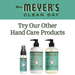 Mrs. Meyer's Clean Day Liquid Hand Soap Refill, Cruelty Free and Biodegradable Hand Wash Formula Made with Essential Oils, Basil Scent, 33 oz