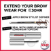 L'Oreal Paris Makeup Brow Stylist Definer Waterproof Eyebrow Pencil UltraFine Mechanical Pencil Draws Tiny Brow Hairs Fills in Sparse Areas Gaps Ounce Count, Ash Brown, 0.003 Fl Oz