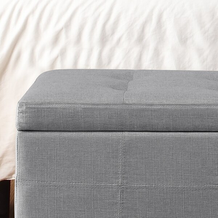 Mariposa Upholstered Flip Top Storage Bench