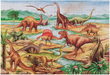 Melissa & Doug Dinosaurs Floor Puzzle (48 pc)