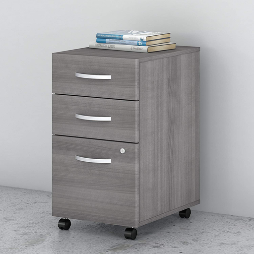Bush Business Furniture Studio C File Cabinet, Platinum Gray