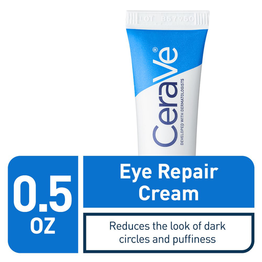 Cerave Eye Repair Cream | Under Eye Cream for Dark Circles and Puffiness | Suitable for Delicate Skin Under Eye Area | 0.5 Ounce