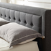 Pinheiro Tufted Upholstered Low Profile Platform Bed