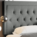 Hegg Tufted Low Profile Platform Bed