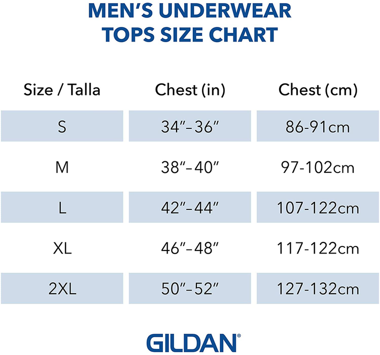 Gildan Men's Crew T-Shirts, Multipack