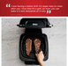 Ninja Foodi AG301 5-in-1 Indoor Electric Countertop Grill with 4-Quart Air Fryer, Roast, Bake, Dehydrate, and Cyclonic Grilling Technology