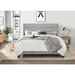 Larocco Upholstered Low Profile Platform Bed