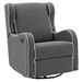 Albie Upholstered Manual Glider Recliner