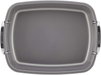 Circulon Nonstick Roasting Pan / Roaster with Rack - 17 Inch x 13 Inch, Gray